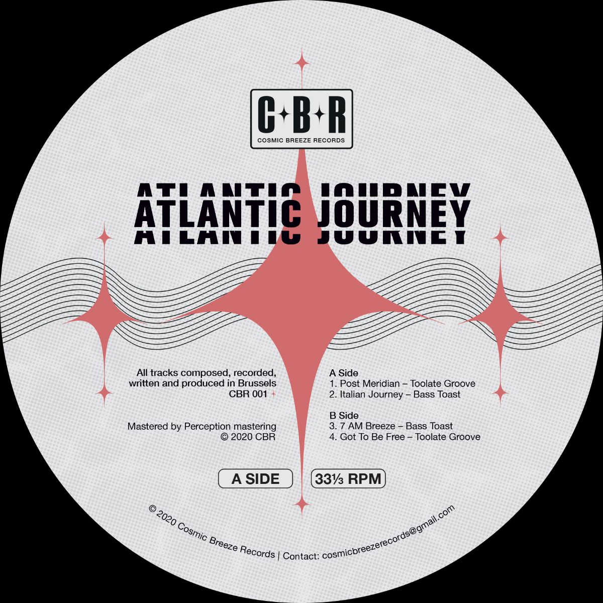 TOOLATE GROOVE / BASS TOAST / ATLANTIC JOURNEY EP