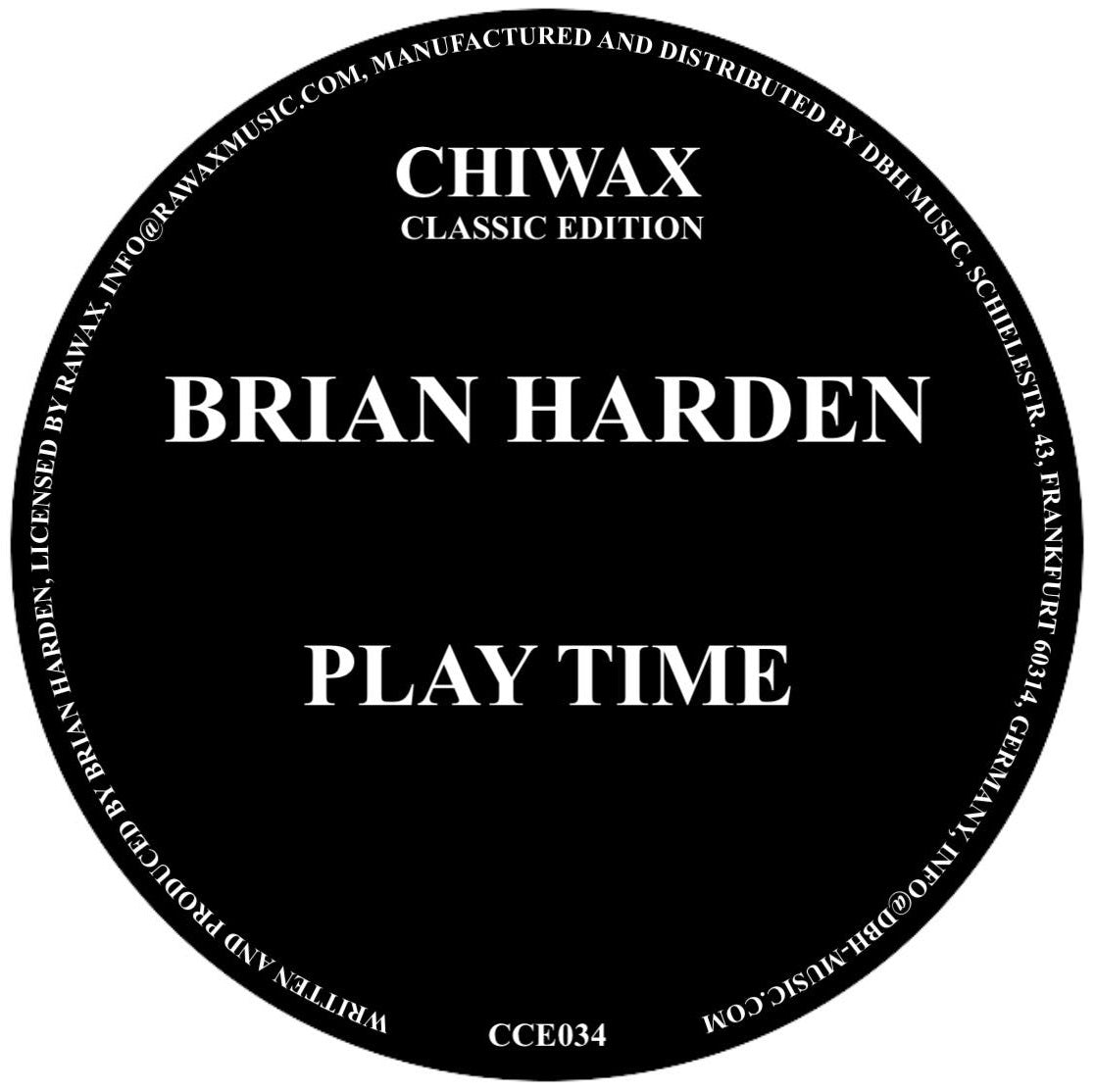 BRIAN HARDEN / PLAY TIME