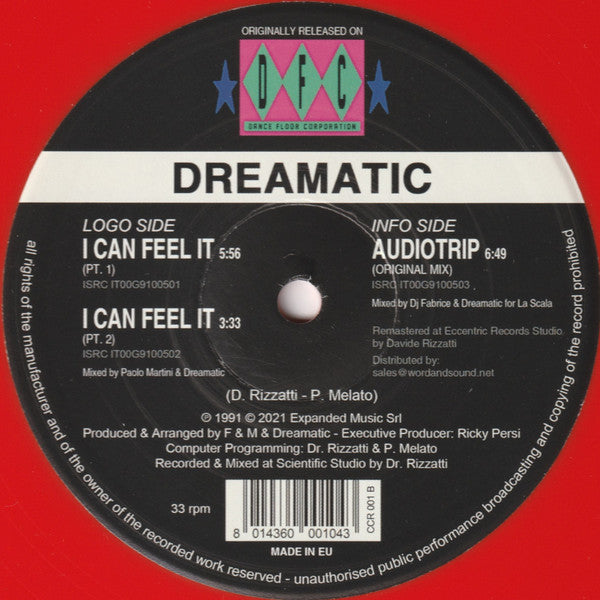 DREAMATIC / I CAN FEEL IT / AUDIOTRIP
