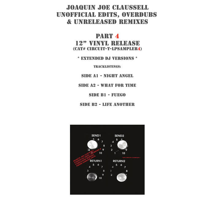 VA(JOE CLAUSSELL) / UNOFFICIAL EDITS, OVERDUBS & UNRELEASED REMIXES PART 4