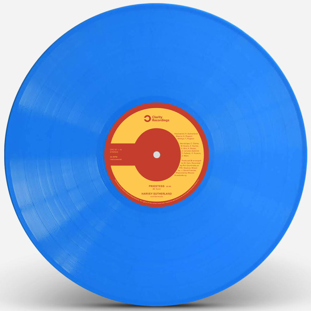 HARVEY SUTHERLAND & BERMUDA / PRIESTESS / BRAVADO (BLUE VINYL REPRESS)