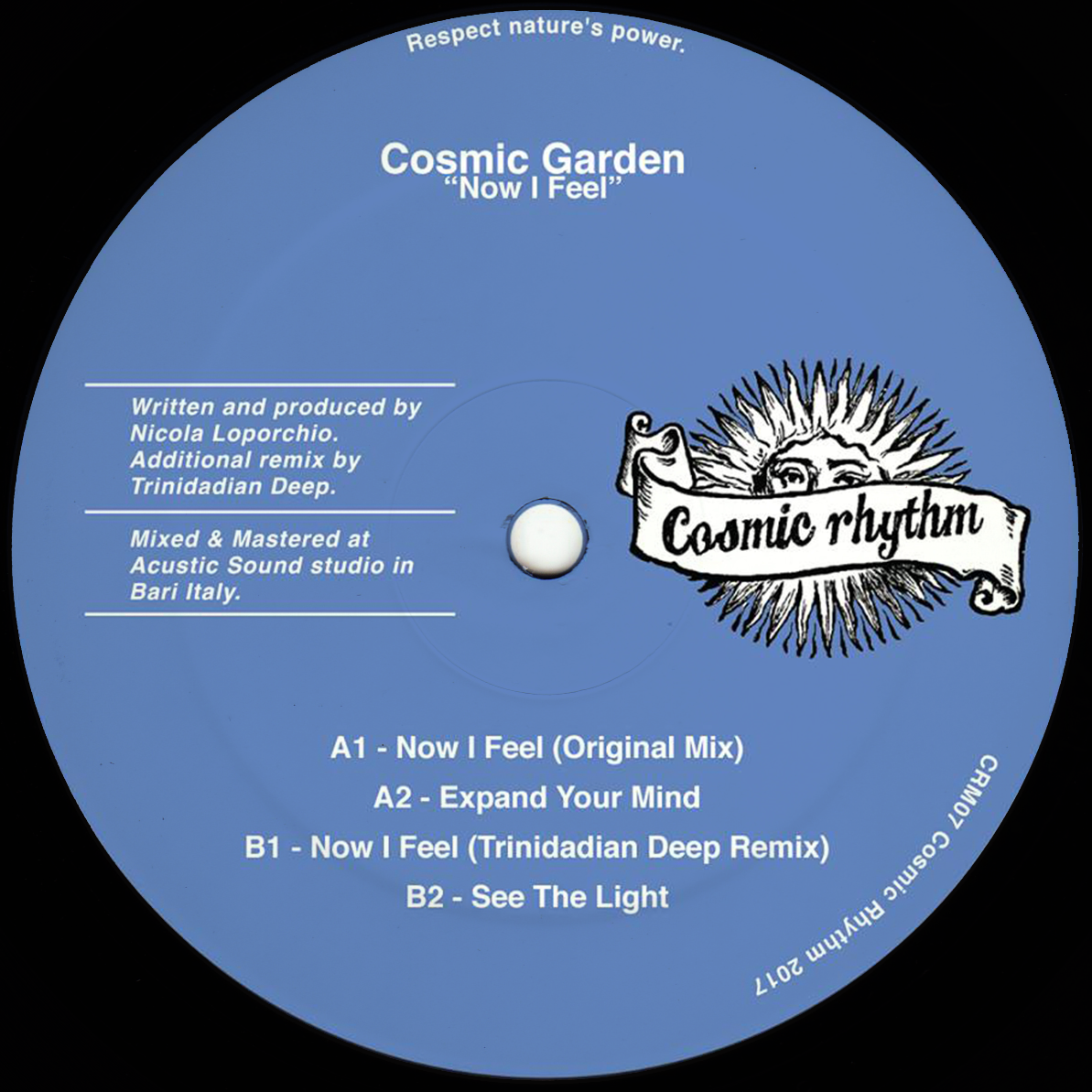 COSMIC GARDEN / NOW I FEEL - TRINIDADIAN DEEP REMIX