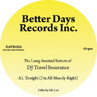 DJ TRAVEL INSURANCE / TONIGHT