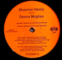 SHANNON HARRIS / REMEMBER THE TIME (feat.DONNA MCGHEE)