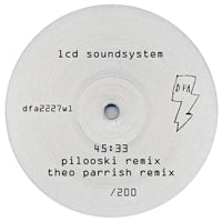 LCD SOUNDSYSTEM / 45:33 - PILOOSKI / THEO PARRISH REMIXES
