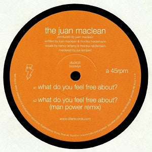 JUAN MACLEAN / WHAT DO YOU FEEL FREE ABOUT? / ZONE NON LINEAR