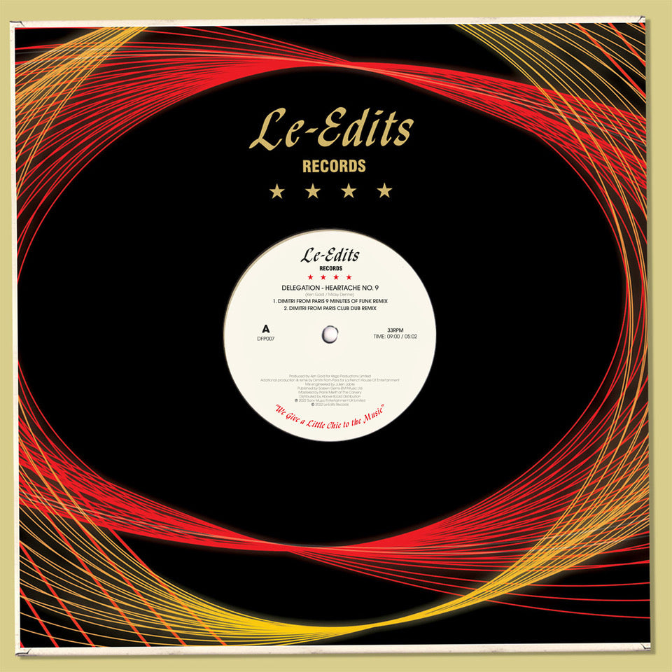 DELEGATION / HEARTACHE NO.9 (DIMITRI FROM PARIS REMIES)