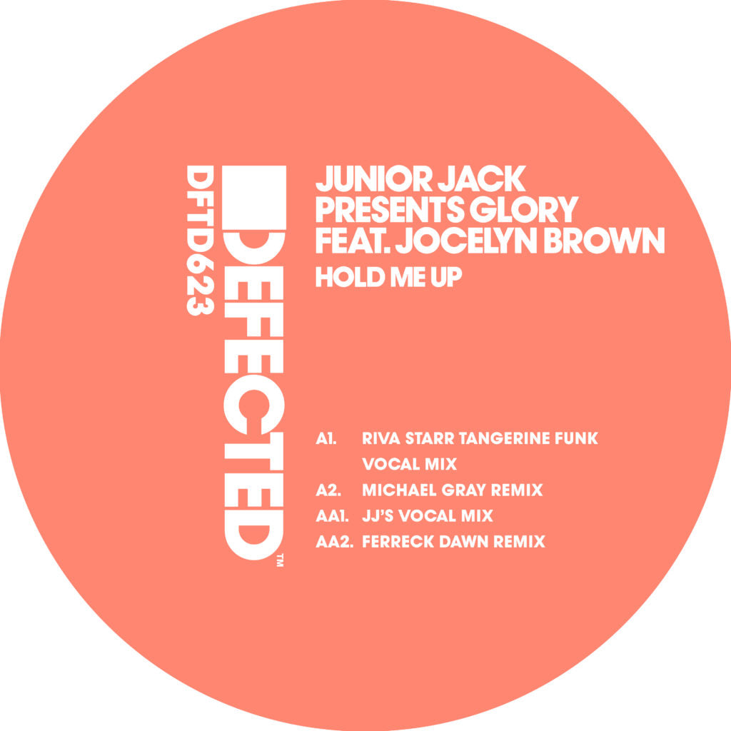 JUNIOR JACK presents GLORY / HOLD ME UP (feat.JOCELYN BROWN)