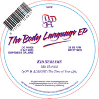 KID SUBLIME / THE BODY LANGUAGE EP