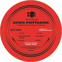 ALTON MILLER / AFRO PATTERNS EP