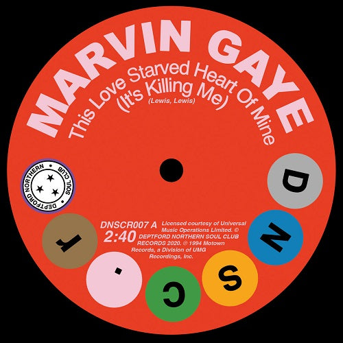 MARVIN GAYE / THIS LOVE STARVED HEART OF MINE (IT'S KILLING ME) (7inch)