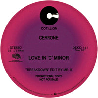 CERRONE / LOVE IN C MINOR - EDIT BY MR K
