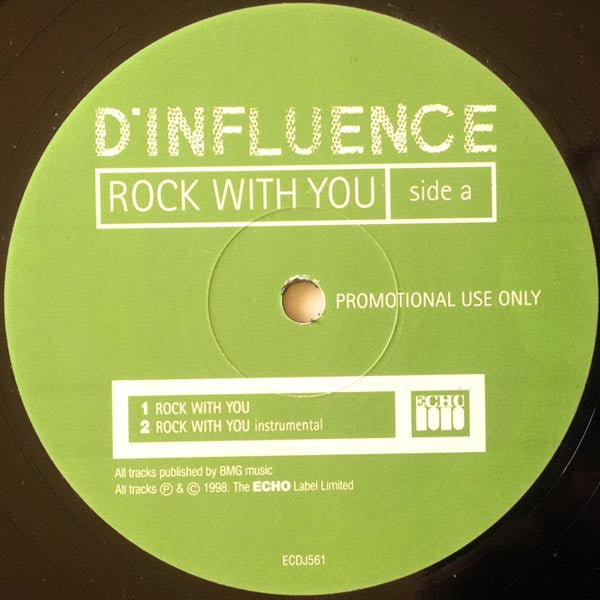 D'INFLUENCE / ROCK WITH YOU (USED)