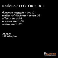 JOAQUIN JOE CLAUSSELL / RESIDUE / TECTORP.18.1