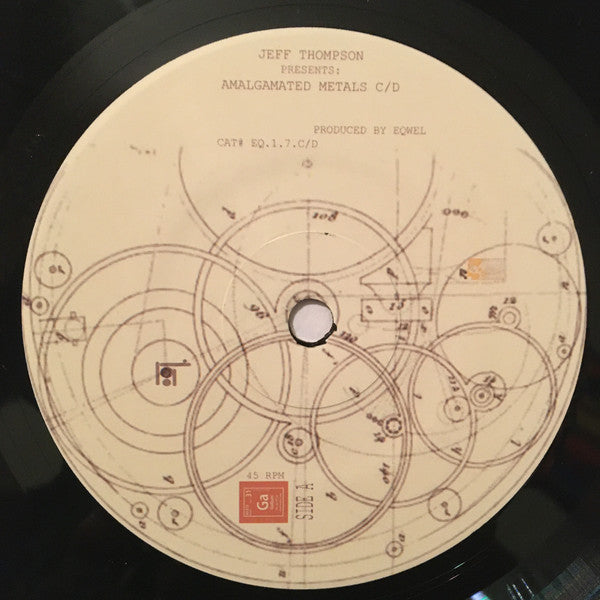 JEFF THOMPSON / AMALGAMATED METALS C / D (7 inch)