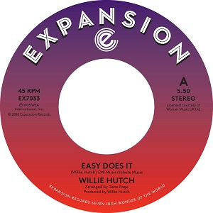 WILLIE HUTCH / EASY DOES IT (7 inch)