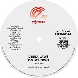 DEBRA LAWS / ON MY OWN