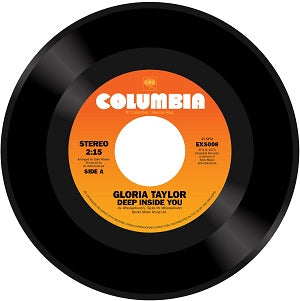 GLORIA TAYLOR / DEEP INSIDE YOU (7 inch)