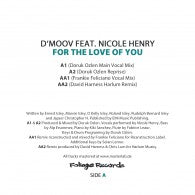 D'MOOV / FOR THE LOVE OF YOU (feat.NICOLE HENRY)
