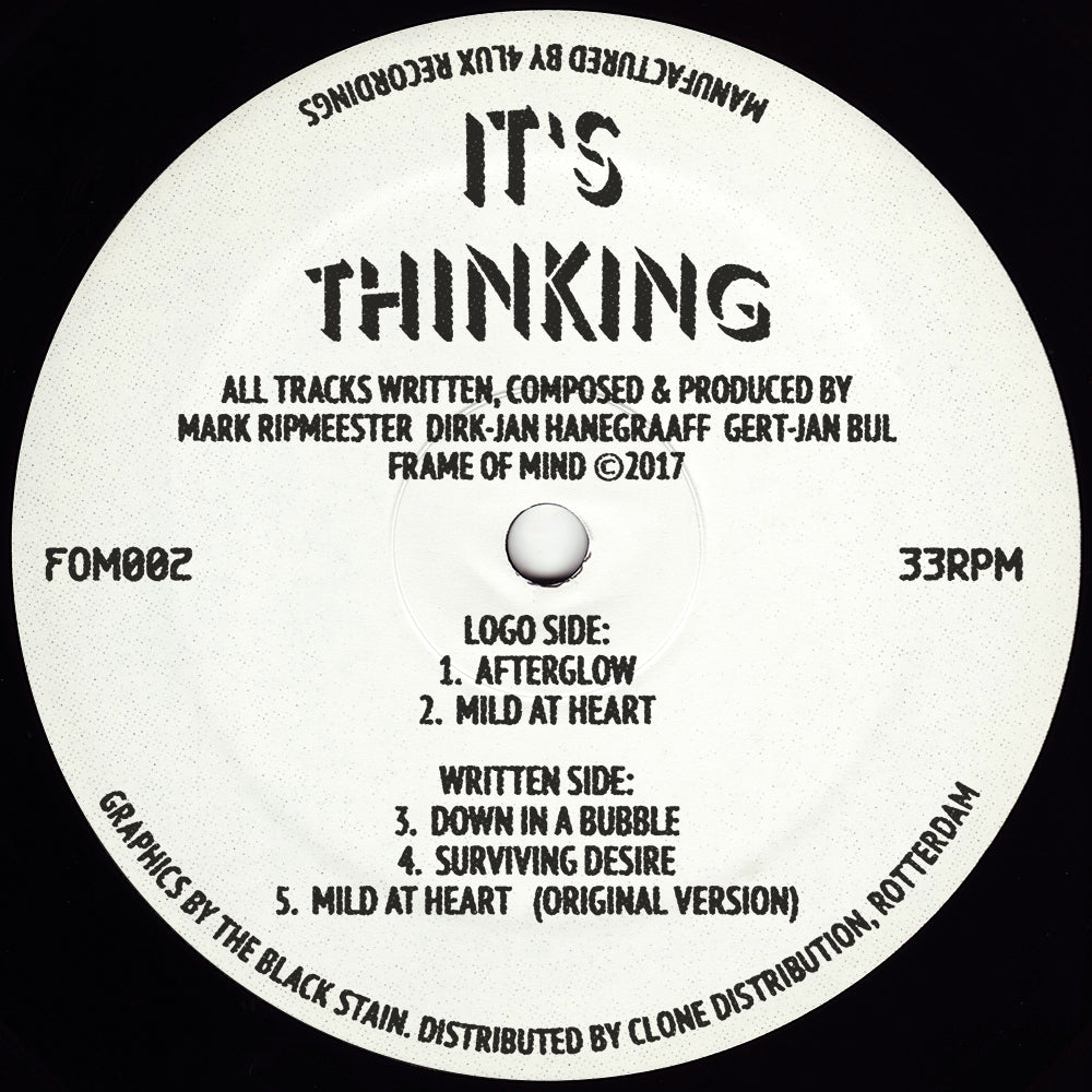 IT'S THINKING / AFTER GLOW