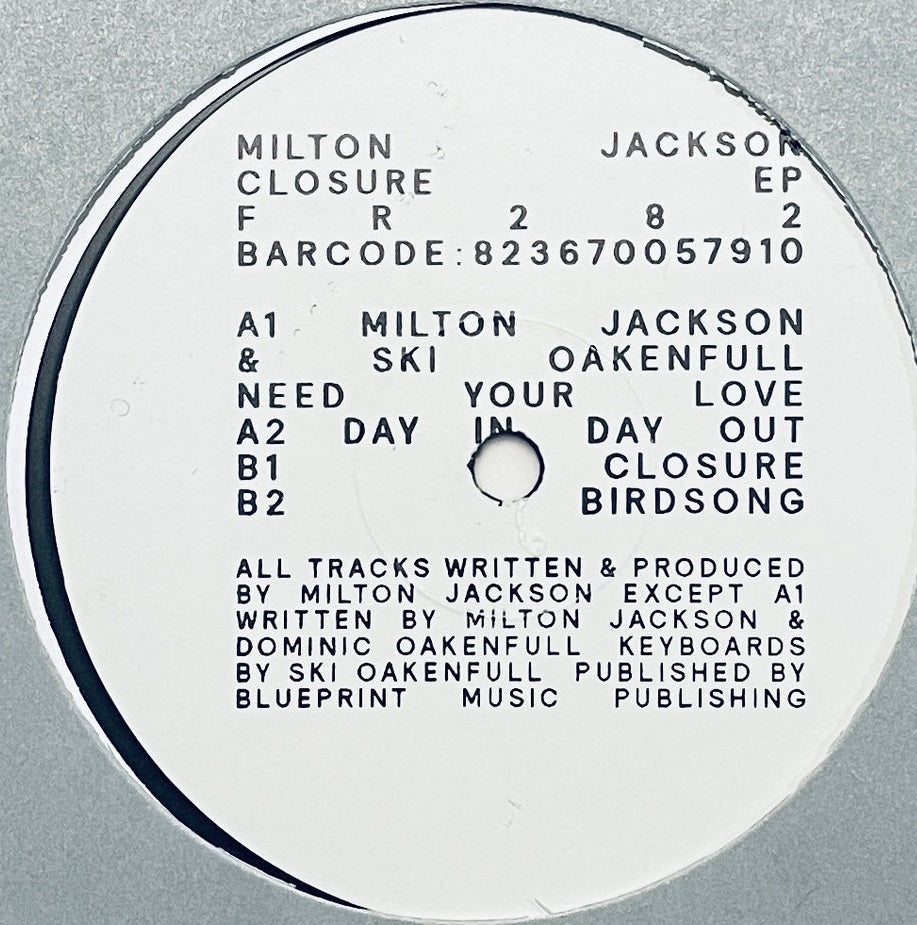 MILTON JACKSON / CLOSURE EP