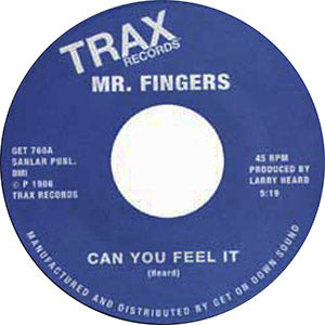 MR FINGERS / CAN YOU FEEL IT / WASHING MACHINE (7 inch)
