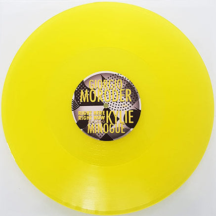 GIORGIO MORODER / RIGHT HERE RIGHT NOW FEAT KYLIE MINOGUE -RSD LIMITED-