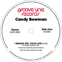 CANDY BOWMAN / I WANNA FEEL YOUR LOVE / SINCE I FOUND YOU