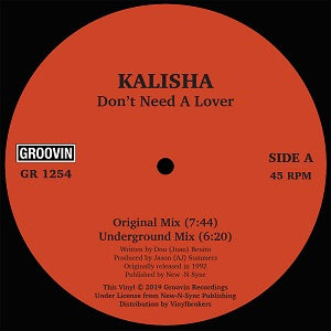 KALISHA / DON'T NEED A LOVER