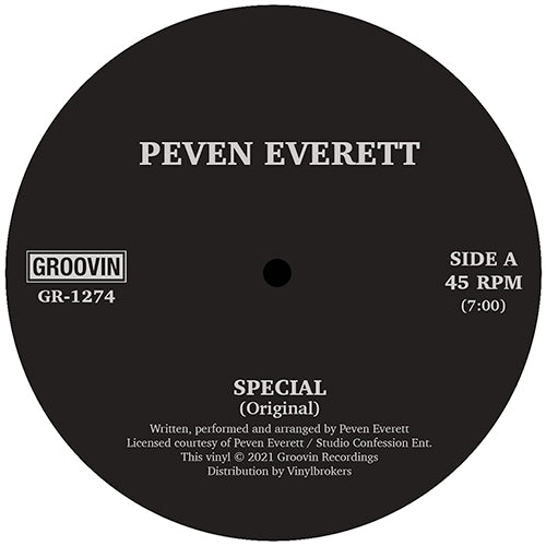 PEVEN EVERETT / SPECIAL - TIMMY REGISFORD REMIX