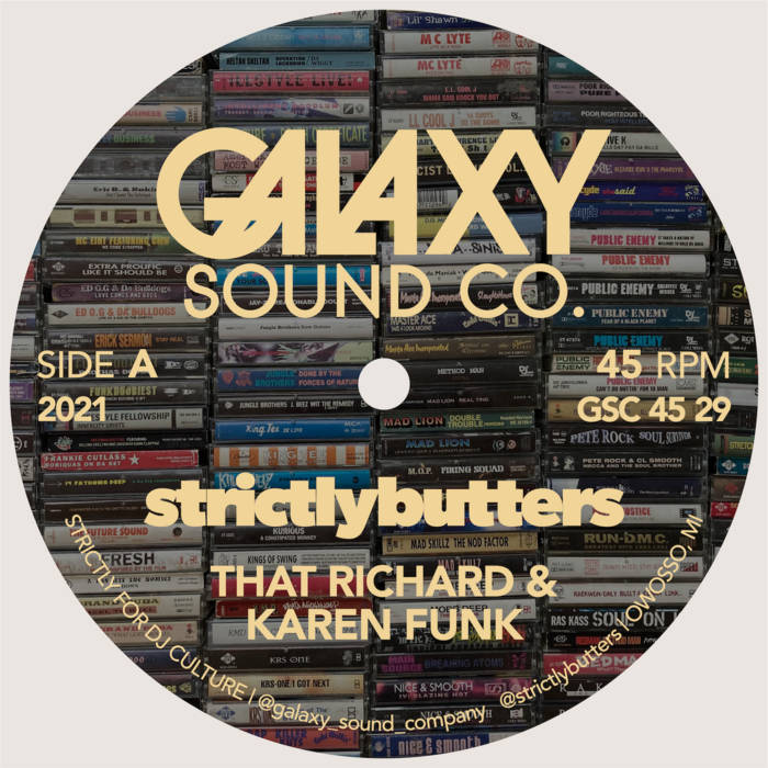 STRICTLYBUTTERS / THAT RICHARD & KAREN FUNK (7 inch)