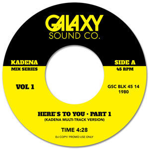 SKYY / HERE'S TO YOU (KADENA MULTI TRACK MIXES) (7 inch)