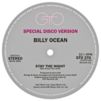 BILLY OCEAN / STAY THE NIGHT / NIGHTS / ARE YOU READY