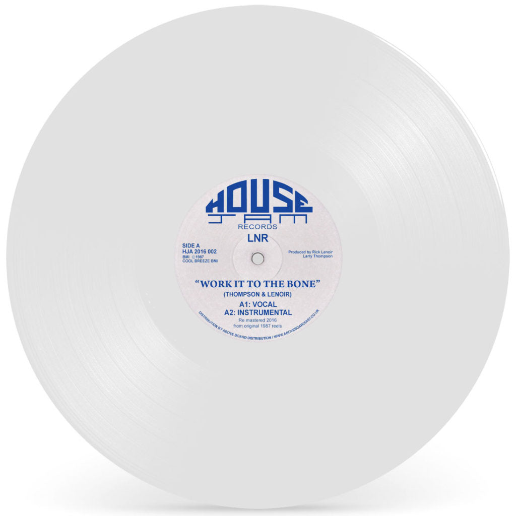LNR / WORK IT TO THE BONE (WHITE VINYL REPRESS)