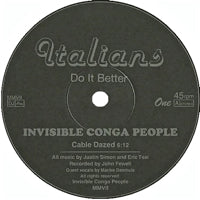 INVISIBLE CONGA PEOPLE / CABLE DAZED / WEIRD PAINS