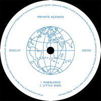 PRIVATE AGENDA / PARALYSED (Incl. TUFF CITY KIDS RMX)