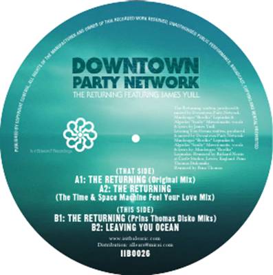 DOWNTOWN PARTY NETWORK / THE RETURNING - PRINS THOMAS / TIME & SPACE MACHINE REMIXES