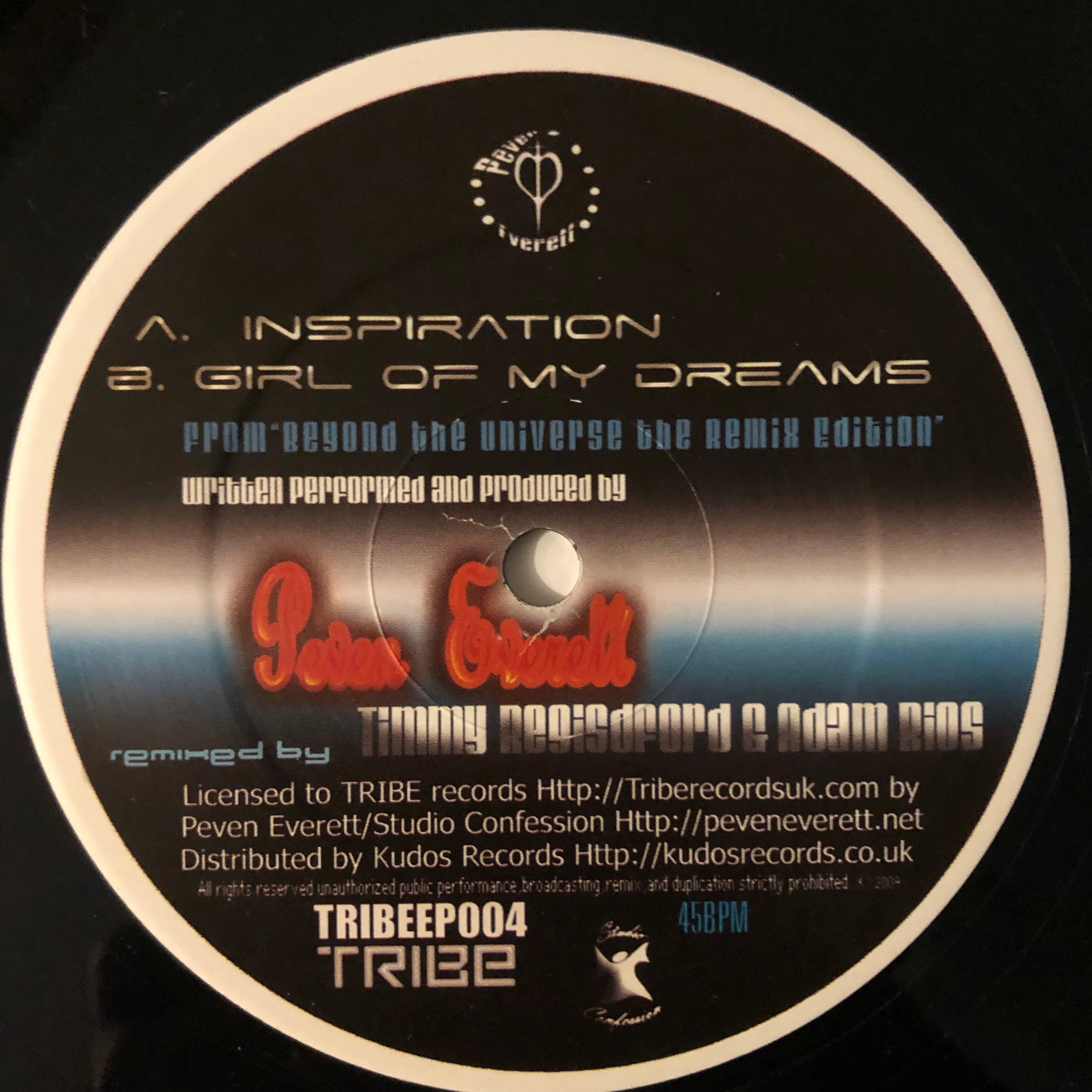 PEVEN EVERETT / INSPIRATION / GIRL OF MY DREAM (USED)