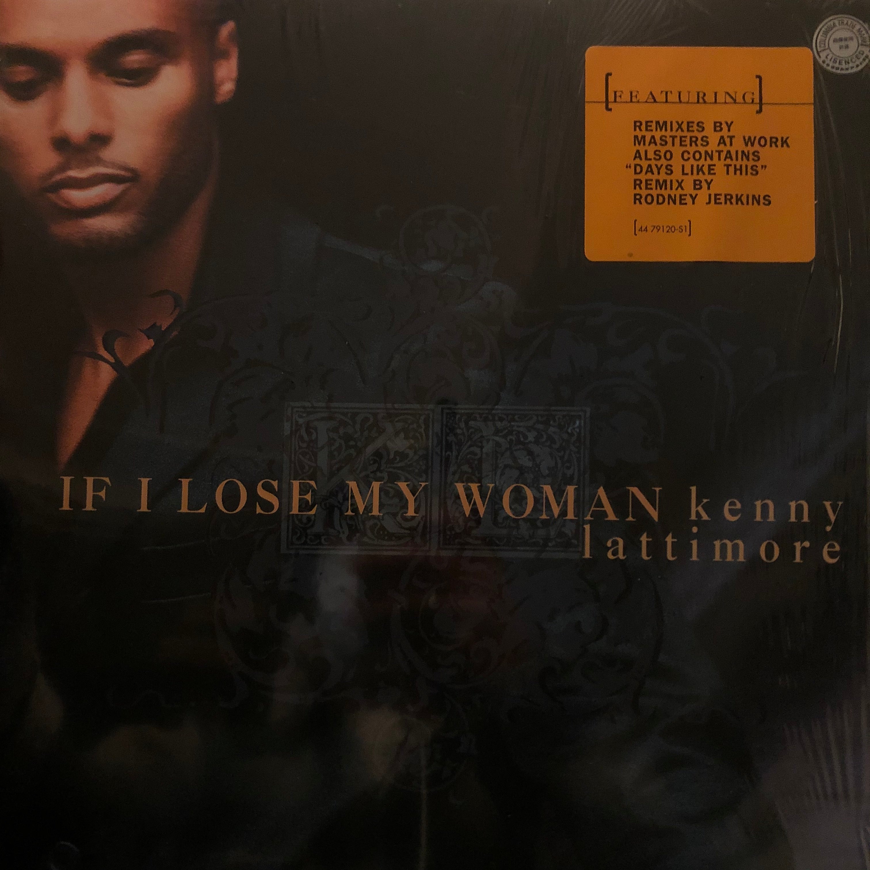 KENNY LATTIMORE / IF I LOSE MY WOMAN (USED)