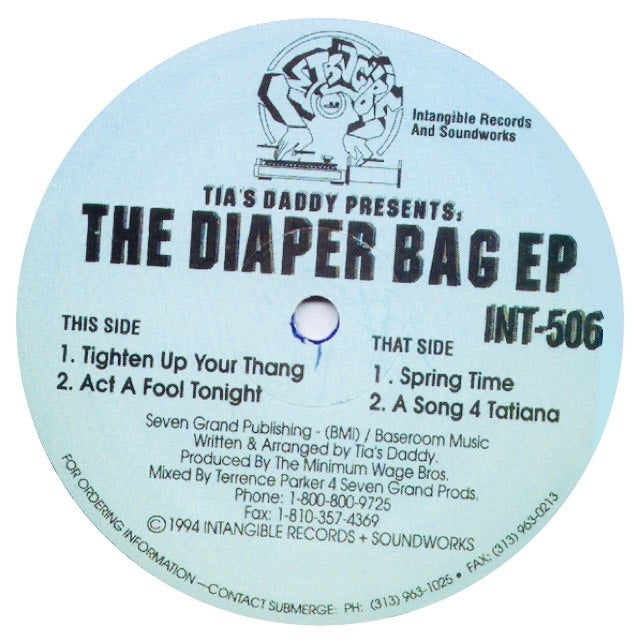 TERRENCE PARKER / THE DIAPER BAG EP
