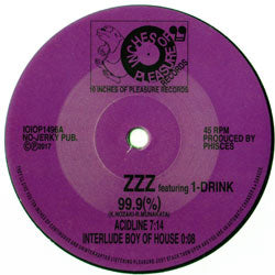 DJ NOZAKI presents ZZZ / 99.9(%) (featuring 1-DRINK) (10 inch)