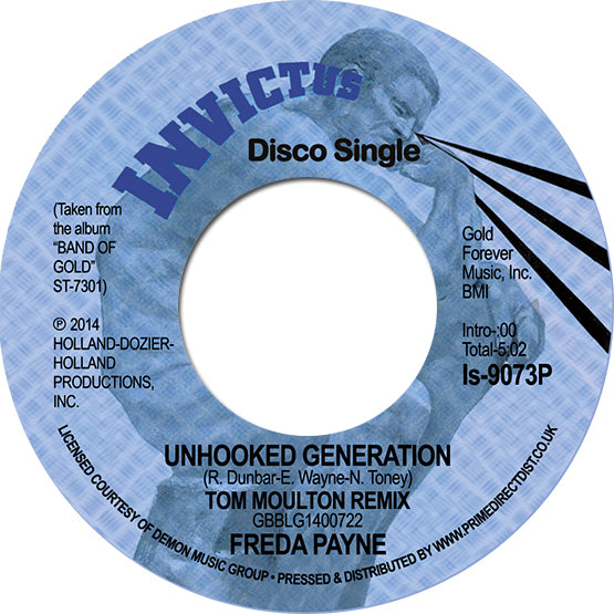 FREDA PAYNE / UNHOOKED GENERATION - TOM MOULTON REMIX (7 inch) -RSD LIMITED-