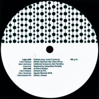 MICHALIS RAKINTZIS / I DON'T BELIEVE