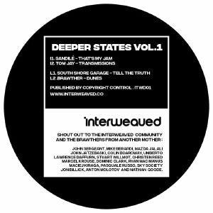 SANDILE / TOM JAY / SOUTH SHORE GARAGE / BRAWTHER / DEEPER STATES VOL 1