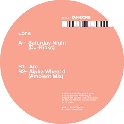 LONE / SATURDAY NIGHT (DJ KICKS)
