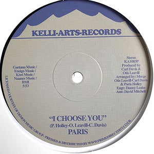 PARIS / I CHOOSE YOU / PUNKIN' FUNKIN' -RSD LIMITED-