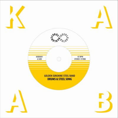 THE GOLDEN SUNSHINE STEEL BAND / DRUMS & STEEL SONG (7 inch)