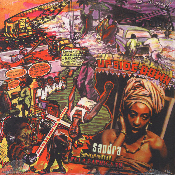 FELA KUTI & AFRICA 70 / UP SIDE DOWN (LP)