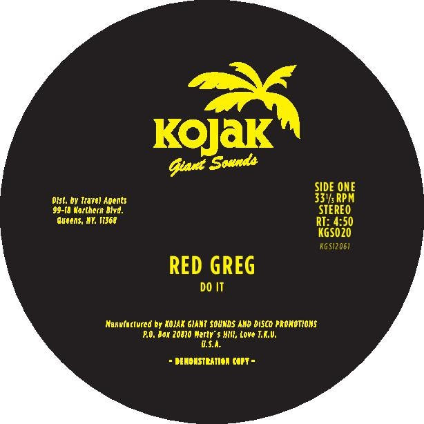 RED GREG / DO IT / PEACE