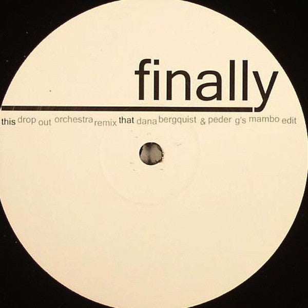 KINGS OF TOMORROW / FINALLY (Incl.DROP OUT ORCHESTRA REMIX)